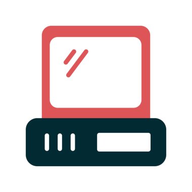 bilgisayar simgesi vektör illüstrasyonu 