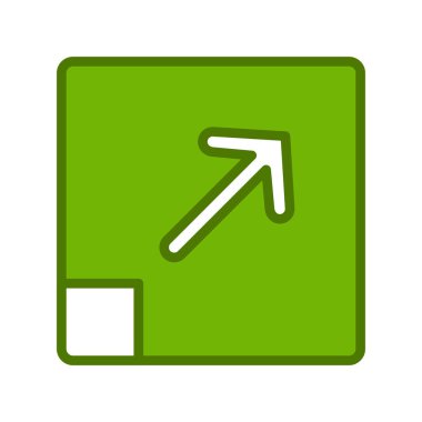 imleç simgesi, simge vektör illüstrasyonunu büyüt