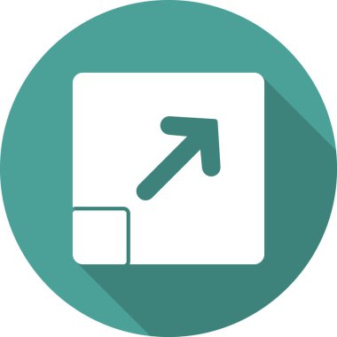 imleç simgesi, simge vektör illüstrasyonunu büyüt