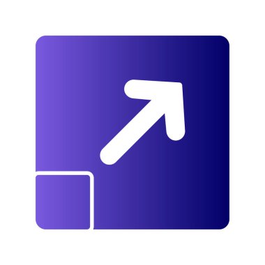 imleç simgesi, simge vektör illüstrasyonunu büyüt