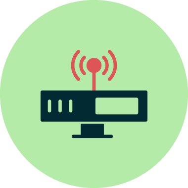 Hareket Algılayıcı simgesi vektör çizimi