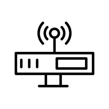 Hareket Algılayıcı simgesi vektör çizimi