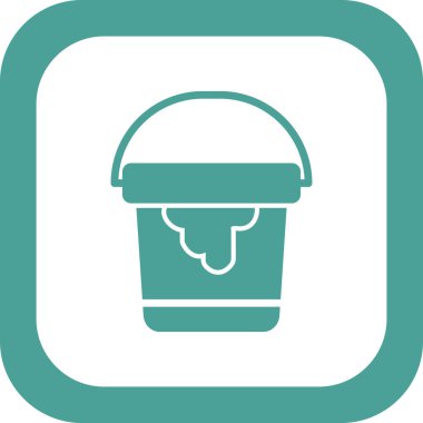 Boyalı kovanın illüstrasyon vektörü