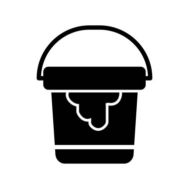 Boyalı kovanın illüstrasyon vektörü