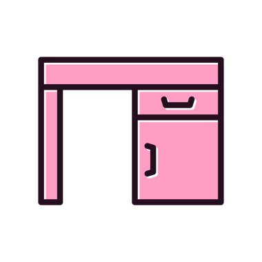 tablo simgesi vektör illüstrasyonu 