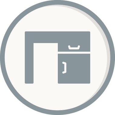 tablo simgesi vektör illüstrasyonu 