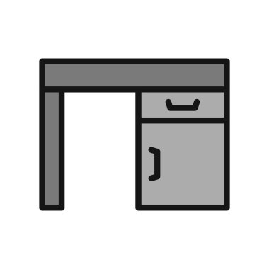 tablo simgesi vektör illüstrasyonu 