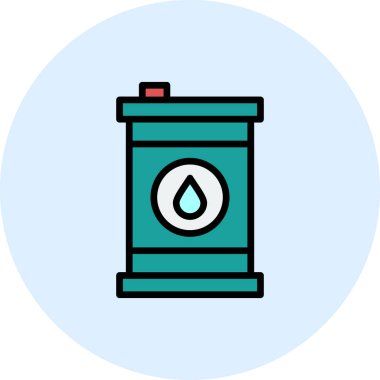 Namlu vektör illüstrasyonu 