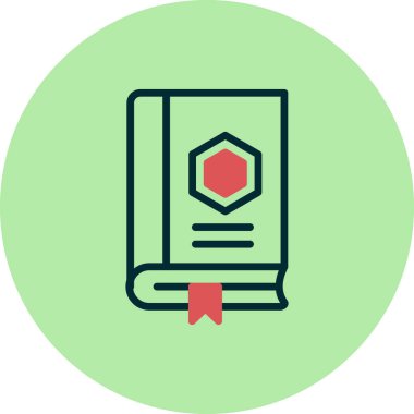 Çizgi roman ikonu vektör illüstrasyonu