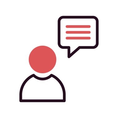 Müşteri Gözden Geçirmesinin vektör düz çizimi