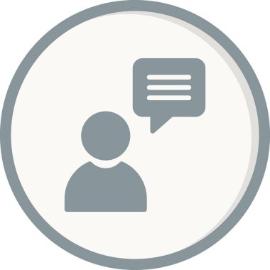 Müşteri Gözden Geçirmesinin vektör düz çizimi