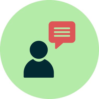 Müşteri Gözden Geçirmesinin vektör düz çizimi