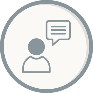 Müşteri Gözden Geçirmesinin vektör düz çizimi