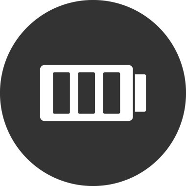 Tam pil simgesinin vektör çizimi