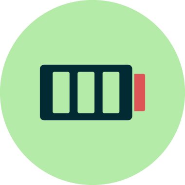 Tam pil simgesinin vektör çizimi