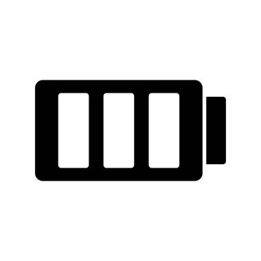 Tam pil simgesinin vektör çizimi