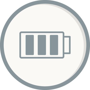 Tam pil simgesinin vektör çizimi