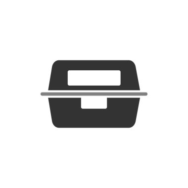 Beslenme kutusu simgesinin vektör çizimi