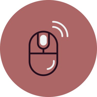 bilgisayar fare simgesi, vektör illüstrasyonu 