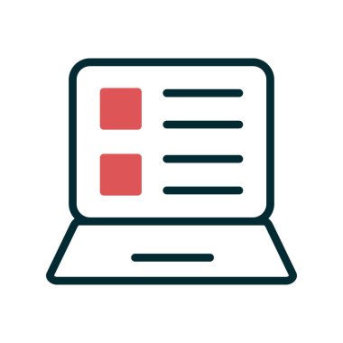 kullanıcı arayüzü tasarımı için çevrimiçi web simgesi, vektör 