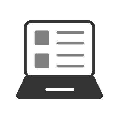 kullanıcı arayüzü tasarımı için çevrimiçi web simgesi, vektör 