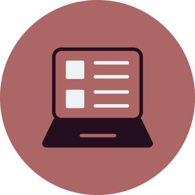 kullanıcı arayüzü tasarımı için çevrimiçi web simgesi, vektör 