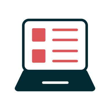 kullanıcı arayüzü tasarımı için çevrimiçi web simgesi, vektör 