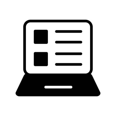 kullanıcı arayüzü tasarımı için çevrimiçi web simgesi, vektör 