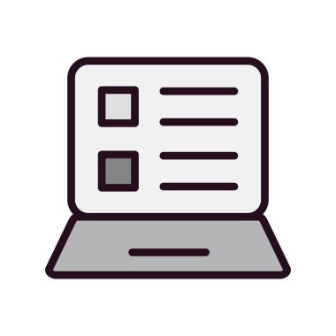 kullanıcı arayüzü tasarımı için çevrimiçi web simgesi, vektör 