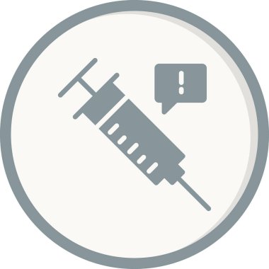 Yan etki, tıbbi ve sağlık çizgisi simgesi, vektör illüstrasyonu