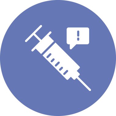 Yan etki, tıbbi ve sağlık çizgisi simgesi, vektör illüstrasyonu