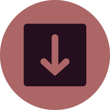 Ok çizgisi vektör simgesi 