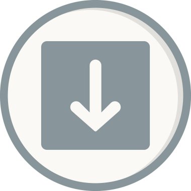 Ok çizgisi vektör simgesi 