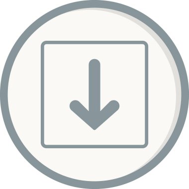 Ok çizgisi vektör simgesi 