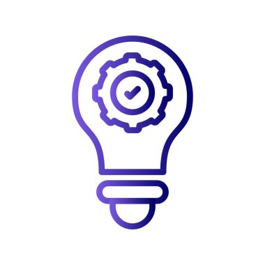 seo İnovasyon modern simgesinin vektör illüstrasyonu