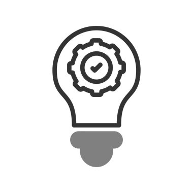 seo İnovasyon modern simgesinin vektör illüstrasyonu