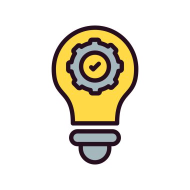 seo İnovasyon modern simgesinin vektör illüstrasyonu