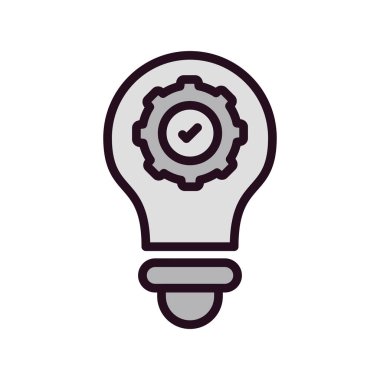 seo İnovasyon modern simgesinin vektör illüstrasyonu