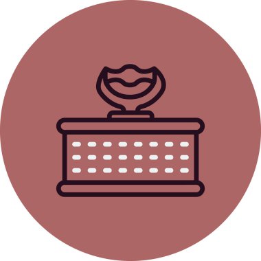 demir simge vektör çizim