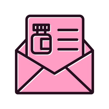 posta simgesi, vektör illüstrasyonu