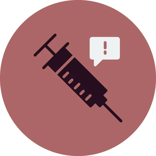 Side Effect Medical Health Line Icon Vector Illustration — ストックベクタ