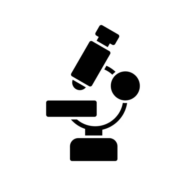 顕微鏡のアイコンベクトル図 — ストックベクタ