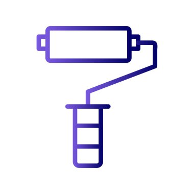 boya silindiri vektör illüstrasyonu 