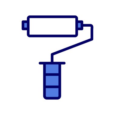 boya silindiri vektör illüstrasyonu 