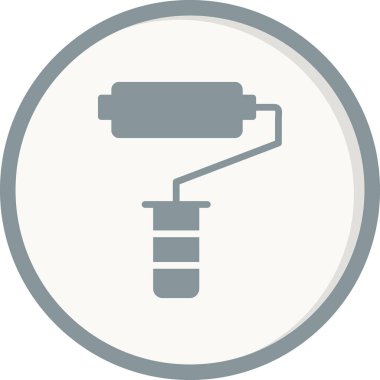 boya silindiri vektör illüstrasyonu 