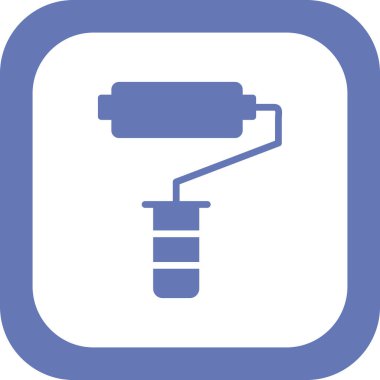 boya silindiri vektör illüstrasyonu 