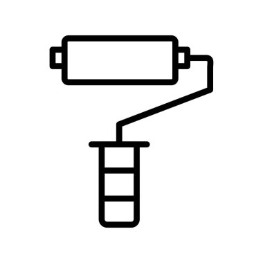 boya silindiri vektör illüstrasyonu 