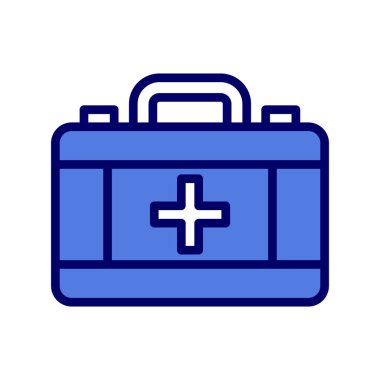 İlk yardım kiti vektör illüstrasyonu 