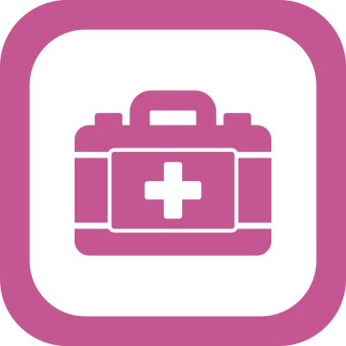 İlk yardım kiti vektör illüstrasyonu 