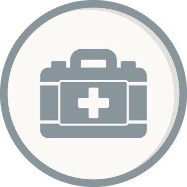 İlk yardım kiti vektör illüstrasyonu 